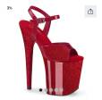 Scarpe rossi glitter 